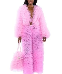 MAIN CHARACTER TULLE PANT -akira shop main character tulle pant pink 7 7