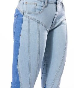 MAKE YOUR MOVE LOW RISE SKINNY JEANS -akira shop make your move low rise skinny jeans medium blue denim 6 6
