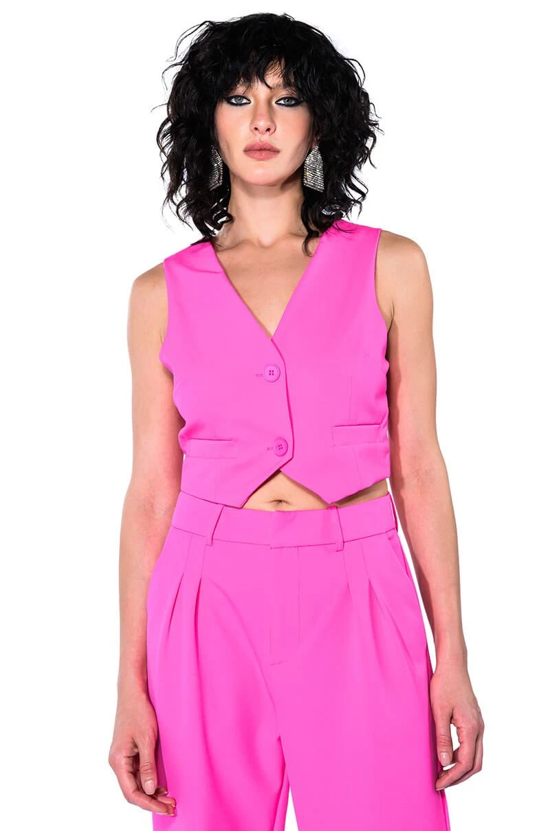 MAKING THE CUT CROPPED VEST 9 MAKING THE CUT CROPPED VEST - Image 7