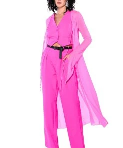 MAKING THE CUT LOGAN TROUSER -akira shop making the cut logan trouser pink 10 10