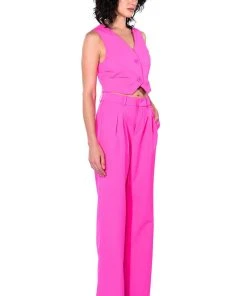 MAKING THE CUT LOGAN TROUSER -akira shop making the cut logan trouser pink 11 11