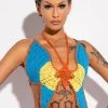 MARIPOSA CROCHET HALTER TOP -akira shop mariposa crochet halter top blue multi 1 1