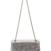 MARRY THE NIGHT EMBELLISHED SHOULDER BAG -akira shop maryse embellished silver clutch bag silver 2 2