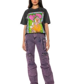 MELISSA CARGO PANTS -akira shop melissa cargo pants purple 3 3