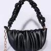 MELROSE SCRUNCHIE BAG -akira shop melrose scrunchie bag black 2 2