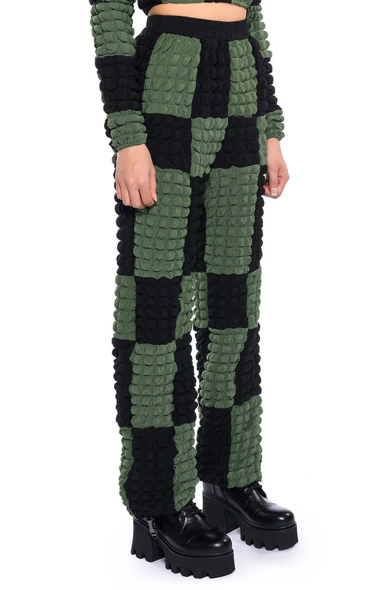 MET YOU IN SAN FRANCISCO COLORBLOCK PUFF WIDE LEG PANT 4 MET YOU IN SAN FRANCISCO COLORBLOCK PUFF WIDE LEG PANT - Image 2