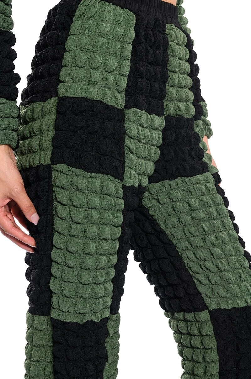 MET YOU IN SAN FRANCISCO COLORBLOCK PUFF WIDE LEG PANT 10 MET YOU IN SAN FRANCISCO COLORBLOCK PUFF WIDE LEG PANT - Image 8