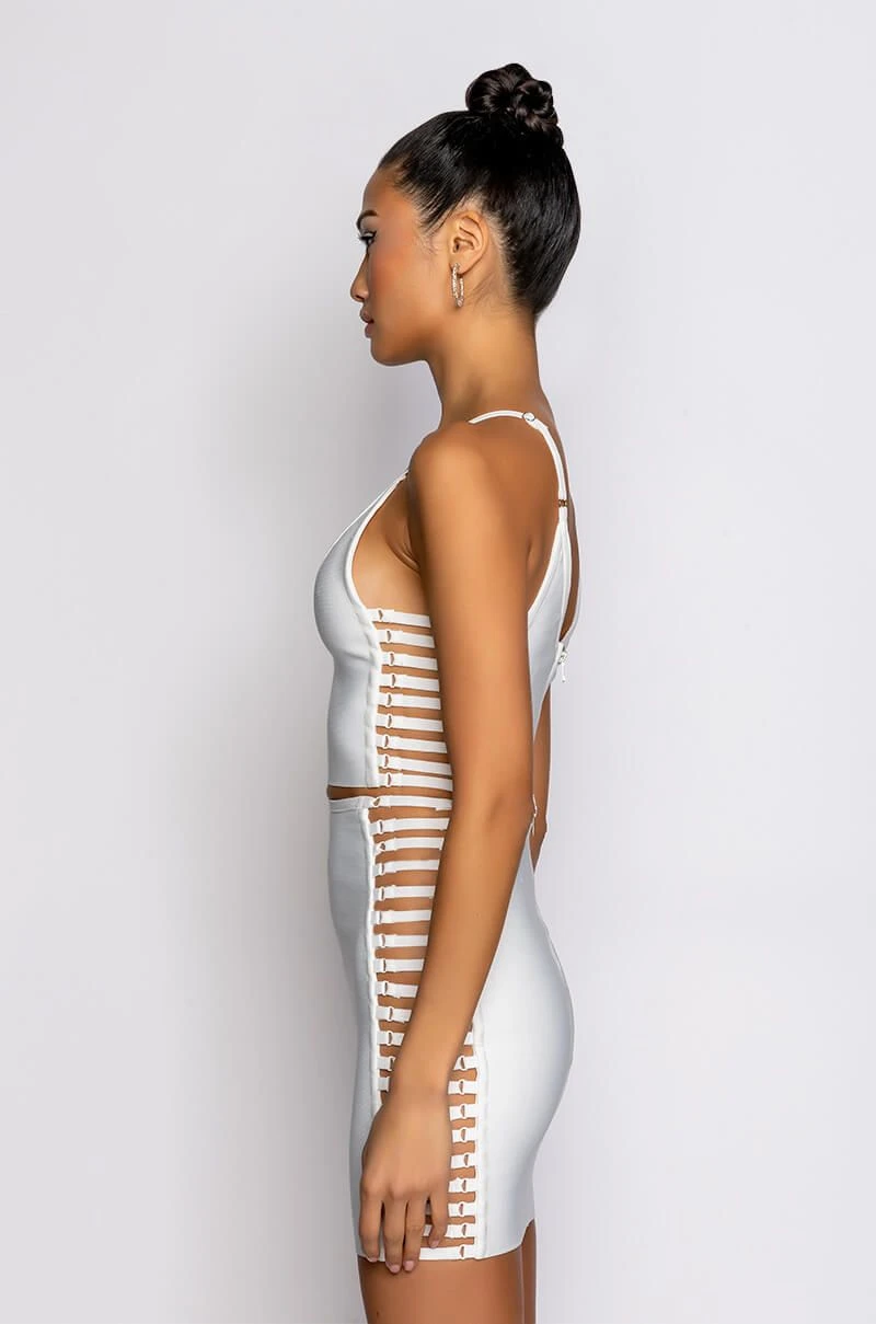 MISBEHAVED BANDAGE CUTOUT CROP TOP 9 MISBEHAVED BANDAGE CUTOUT CROP TOP - Image 7