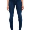 MODEL CALL HIGH RISE STRETCHY SKINNY JEANS -akira shop model call high rise stretchy skinny jeans dark blue 1 1