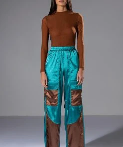 MY TYPE LIGHTWEIGHT PULL ON PANT 12 MY TYPE LIGHTWEIGHT PULL ON PANT -akira shop my type lightweight pull on pant brown multi 3 3 c1