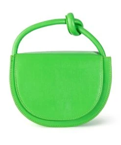 MYLA SOLID PU PURSE IN GREEN