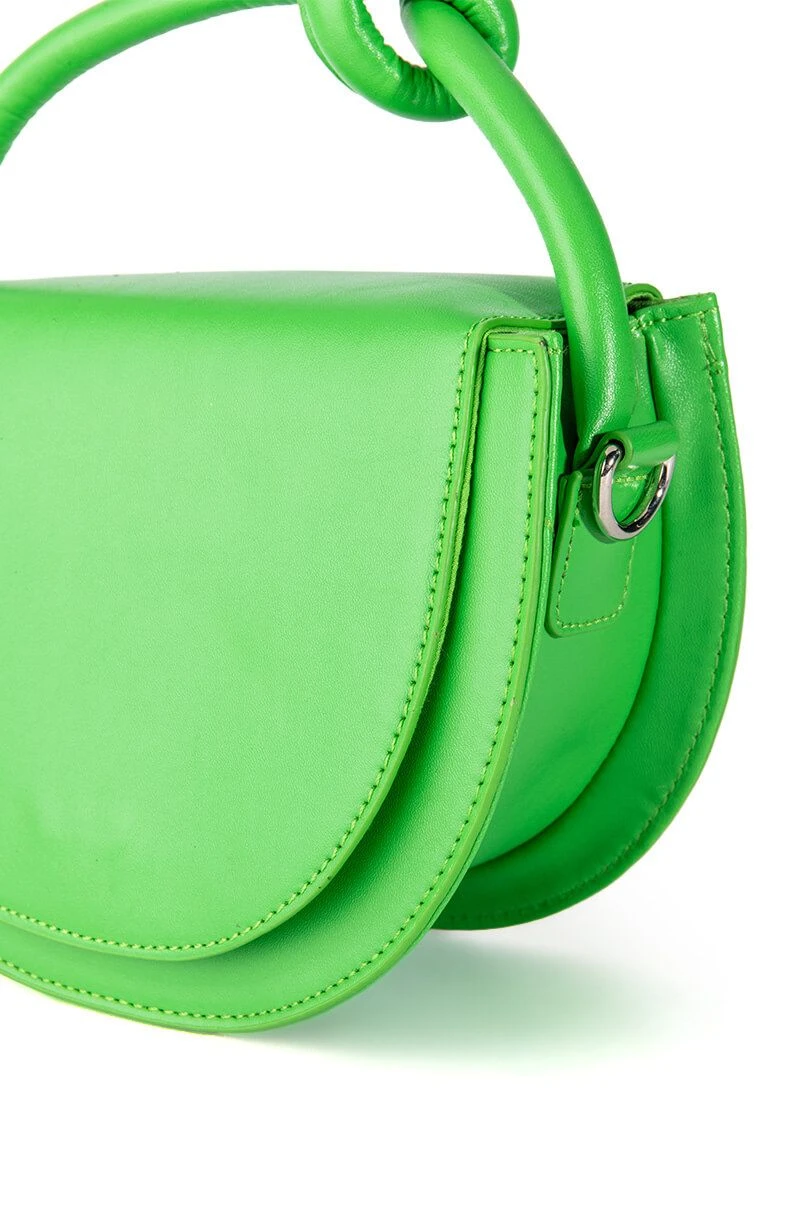 MYLA SOLID PU PURSE IN GREEN 6 MYLA SOLID PU PURSE IN GREEN - Image 4