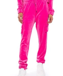 NEW RULES VELVET CARGO JOGGER