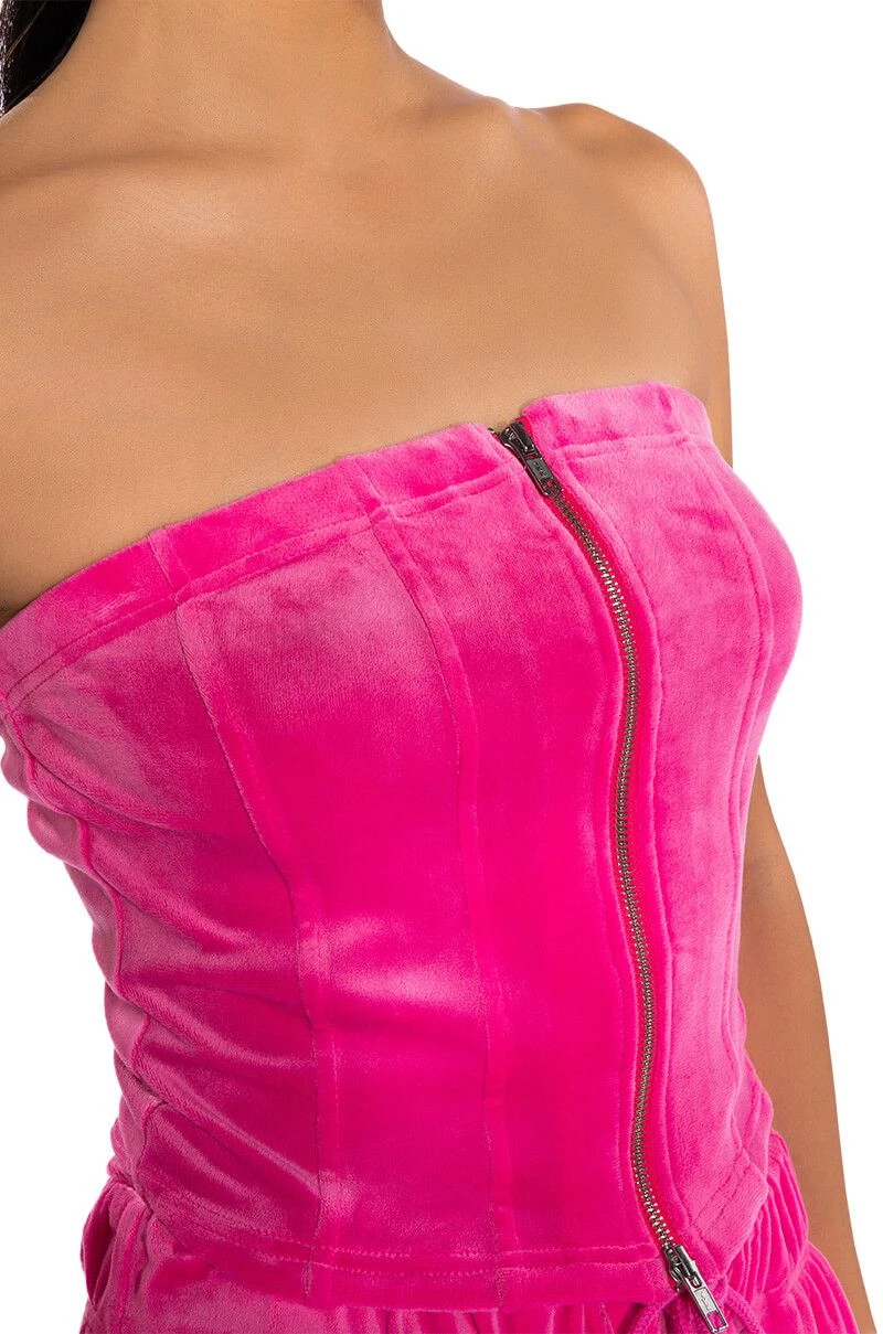 NEW RULES VELVET ZIP UP CORSET 12 NEW RULES VELVET ZIP UP CORSET - Image 10