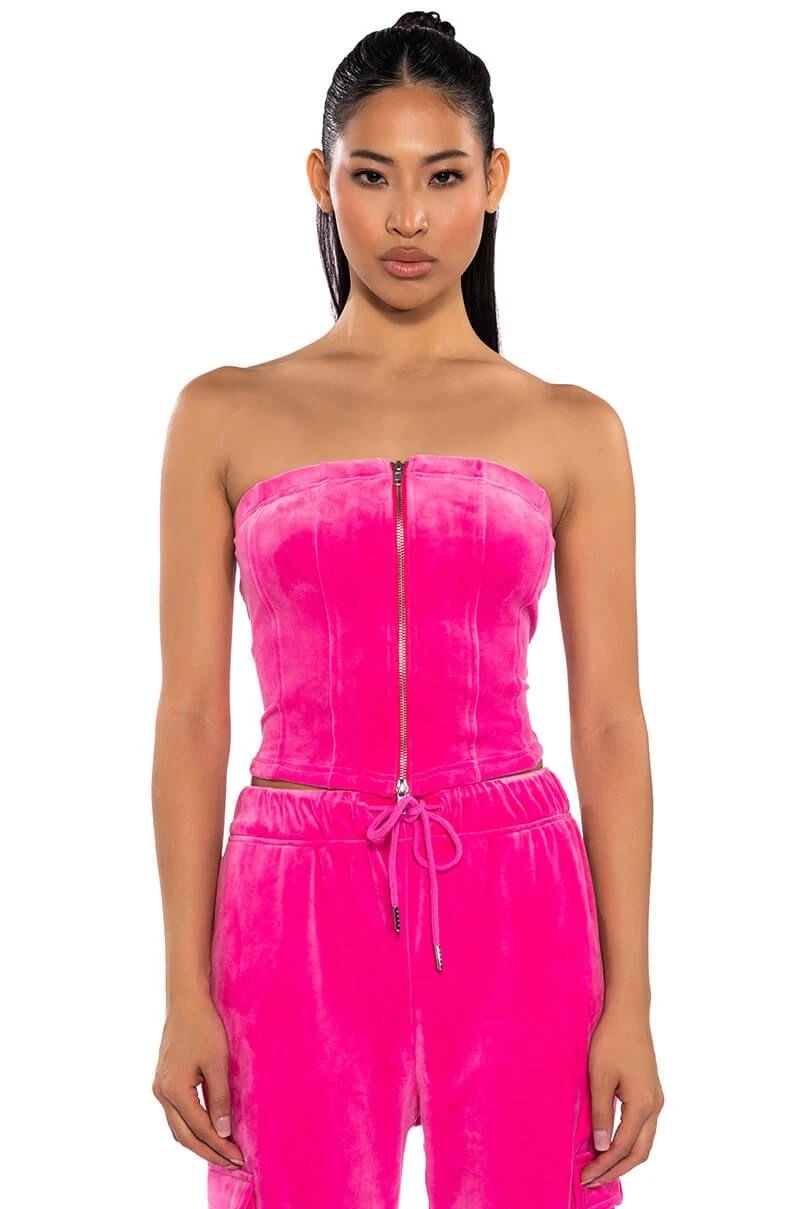 NEW RULES VELVET ZIP UP CORSET 3 NEW RULES VELVET ZIP UP CORSET