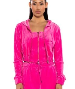NEW RULES VELVET ZIP UP CORSET 14 NEW RULES VELVET ZIP UP CORSET -akira shop new rules velvet zip up corset pink 3 3