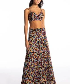 NO PROMISES BRALETTE TOP -akira shop no promises bralette top multi 8 8