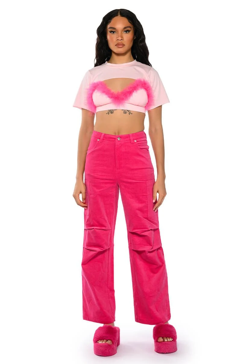 NOT A SECRET RELAXED CORDUROY PANTS 5 NOT A SECRET RELAXED CORDUROY PANTS - Image 3