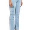 NOT YOUR AVERAGE GIRL DENIM PANTS -akira shop not your average girl denim pants light blue 1 1