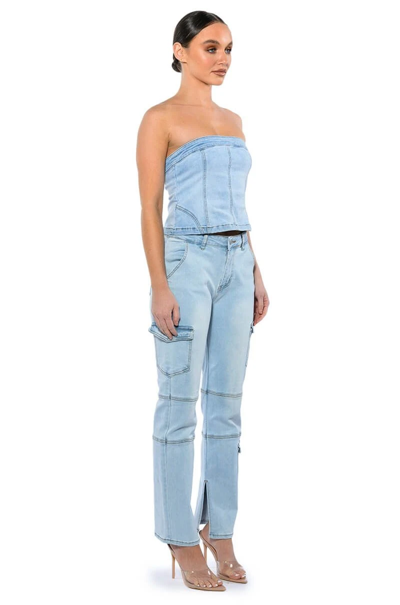 NOT YOUR AVERAGE GIRL DENIM PANTS 4 NOT YOUR AVERAGE GIRL DENIM PANTS - Image 2