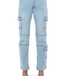 NOT YOUR AVERAGE GIRL DENIM PANTS 10 NOT YOUR AVERAGE GIRL DENIM PANTS -akira shop not your average girl denim pants light blue 3 3