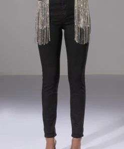 NOTHIN BETTER RHINESTONE POCKET SKINNY JEANS -akira shop nothin better rhinestone pocket skinny jeans black 3 3 c1 c1