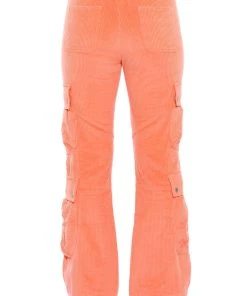 NOTHING BUT TIME CORDUROY CARGO PANT 16 NOTHING BUT TIME CORDUROY CARGO PANT -akira shop nothing but time corduroy cargo pant orange 7 7
