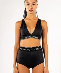 NOTHING TO WEAR BRALETTE -akira shop nothing to wear bralette black 4 4