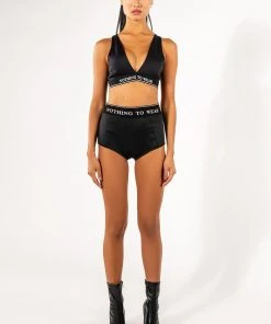 NOTHING TO WEAR BRALETTE -akira shop nothing to wear bralette black 8 8