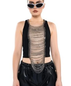 NOVA LAYERED CHAIN TANK TOP