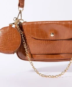 ON PERIODT CROC RUST BAGUETTE 9 ON PERIODT CROC RUST BAGUETTE -akira shop on periodt croc rust baguette rust 4 4