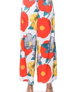 ON THE PATIO PALAZZO PANTS 16 ON THE PATIO PALAZZO PANTS -akira shop on the patio palazzo pants yellow multi 7 7