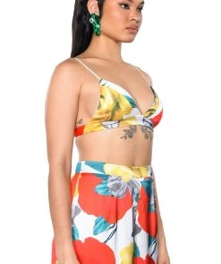 ON THE PATIO TRIANGLE BRALETTE