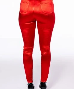 ONE MORE TIME HIGH WAISTED STRETCHY LEGGINGS 17 ONE MORE TIME HIGH WAISTED STRETCHY LEGGINGS -akira shop one more time high waisted stretchy leggings red 7 7