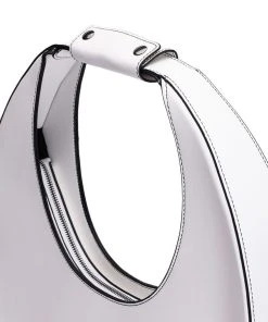 OVER THE MOON OVERSIZED CIRCLE BAG -akira shop over the moon oversized circle bag white 5 5