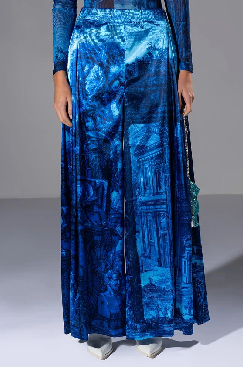 PARADISE ABSTRACT WIDE LEG PANT 3 PARADISE ABSTRACT WIDE LEG PANT