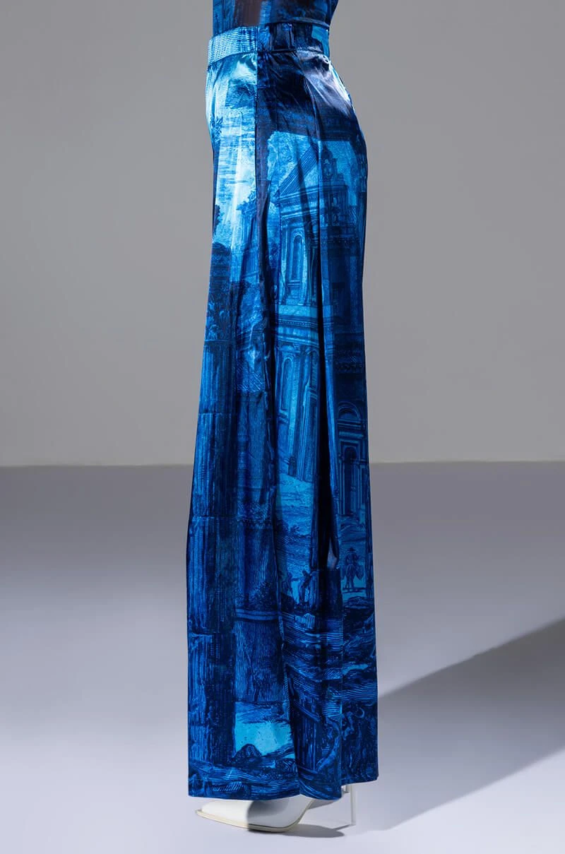 PARADISE ABSTRACT WIDE LEG PANT 7 PARADISE ABSTRACT WIDE LEG PANT - Image 5