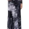 PARADISE ABSTRACT WIDE LEG PANT