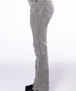 PATCH DETAIL SOFT DENIM STRAIGHT LEG JEAN -akira shop patch detail soft denim straight leg jean grey 5 5