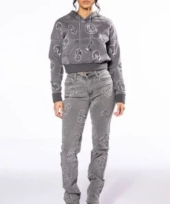 PATCH DETAIL SOFT DENIM STRAIGHT LEG JEAN -akira shop patch detail soft denim straight leg jean grey 8 8