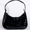 PATENT AF BLACK HANDBAG -akira shop patent af black handbag black 2 2