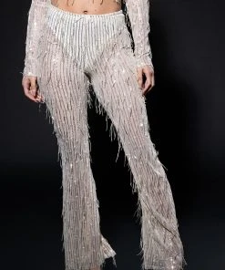 POPPING BOTTLES TONIGHT SEQUIN PANTS