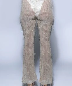 POPPING BOTTLES TONIGHT SEQUIN PANTS 17 POPPING BOTTLES TONIGHT SEQUIN PANTS -akira shop popping bottles tonight sequin pants champagne 6 6 c1