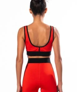 PUMA X VOGUE BRA TOP -akira shop puma x vogue bra top red multi 7 7