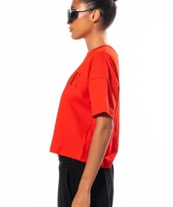 PUMA X VOGUE RELAXED GRAPHIC TEE -akira shop puma x vogue relaxed graphic tee red 4 4