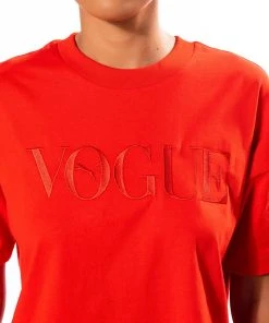 PUMA X VOGUE RELAXED GRAPHIC TEE -akira shop puma x vogue relaxed graphic tee red 6 6