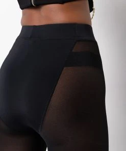 QUERENDO TE MESH LEGGING -akira shop querendo te mesh legging black 7 7