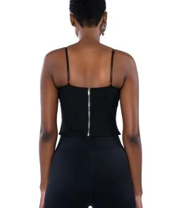 REBEL HEART CHAINED SLEEVELESS TOP -akira shop rebel heart chained sleeveless top silver 7 7