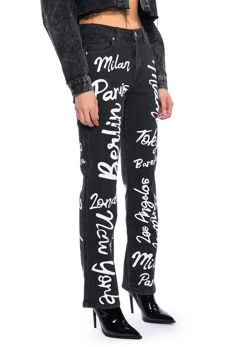 REPRESENT HIGH RISE STRAIGHT LEG JEAN 4 REPRESENT HIGH RISE STRAIGHT LEG JEAN - Image 2