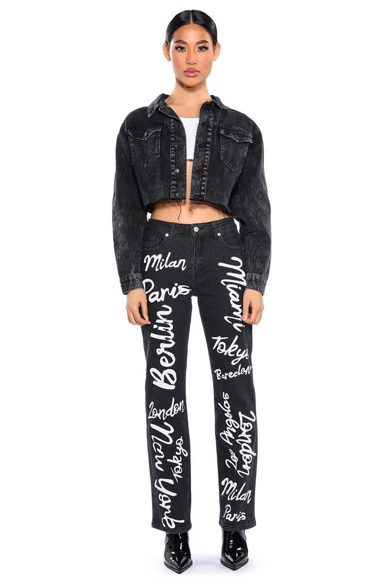 REPRESENT HIGH RISE STRAIGHT LEG JEAN 5 REPRESENT HIGH RISE STRAIGHT LEG JEAN - Image 3